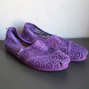 Toms Purple shoes